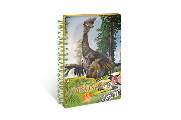 DinosArt Velvet Art Book