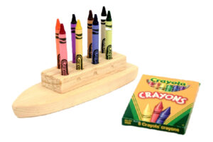 Toy Factory Crayon Boat