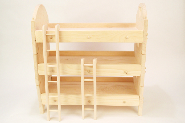 The Toy Factory Triple Bunk Beds - Image 3