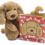 If I were a Dog Board Book + Toffee Puppy by Jellycat