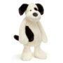 Jellycat Bashful Black and Cream Pupp Jellycat Bashful Black and Cream Pupp