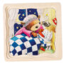 GOKI 4-Layer Puzzle - Little Bear - 4
