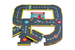 Crazy Motors Circuit Roadway Puuzzle Set Crazy Motors Circuit Roadway Puuzzle Set