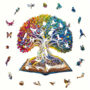 Challenging Wooden Puzzle: Butterfly Tree of Life