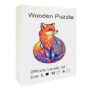 Hidden Shapes Puzzle: Happy Fox
