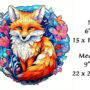 Hidden Shapes Puzzle: Sweet Little Fox
