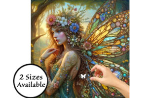Hidden Shapes Puzzle: Enchanted Fairy