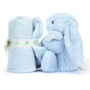 Jellycat Bashful Blue Bunny Soother