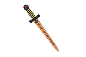 Junior Woody Lion Sword - Black & Gold