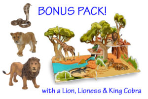 PAPO Pop-to-Play The Savannah BONUS PACK