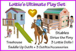 Ultimate Lottie Treehouse & Stables Play Set Ultimate Lottie Treehouse & Stables Play Set