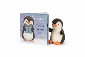 Jellycat Peanut Penguin & Perfect Present Book Jellycat Peanut Penguin & Perfect Present Book