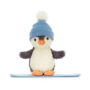 Jellycat - Peanut Penguin Snowboarding