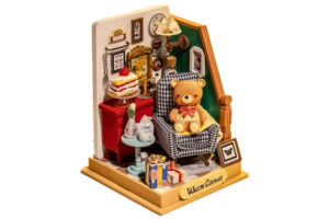 D-I-Y Miniature Holiday Living Room D-I-Y Miniature Holiday Living Room