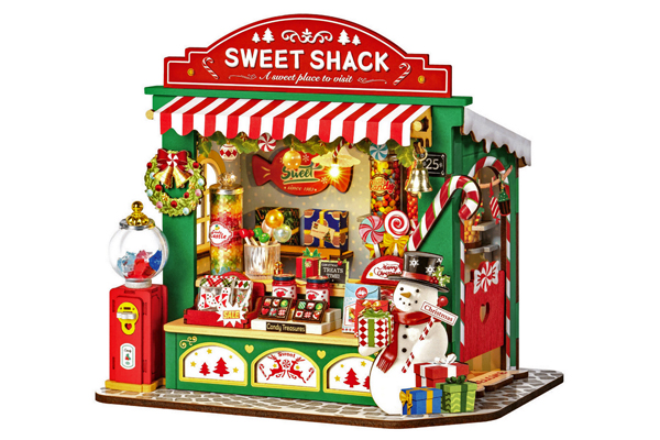 D-I-Y Miniature Christmas Candy Shop D-I-Y Miniature Christmas Candy Shop