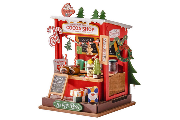 D-I-Y Miniature Christmas Cocoa Shop D-I-Y Miniature Christmas Cocoa Shop
