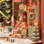 D-I-Y Miniature Christmas Street Book Nook D-I-Y Miniature Christmas Street Book Nook