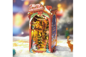 D-I-Y Miniature Christmas Street Book Nook D-I-Y Miniature Christmas Street Book Nook