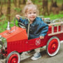 GOKI Fire Truck Pedal Car GOKI Fire Truck Pedal Car