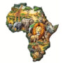 Hidden Shapes Puzzle - Africa Wild Animals Hidden Shapes Puzzle - Africa Wild Animals