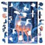 Hidden Shapes Puzzle - Glowing Reindeer
