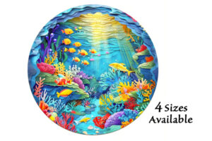 Hidden Shapes Puzzle - Coral Reef Hidden Shapes Puzzle - Coral Reef