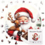 Hidden Shapes Puzzle - Happy Santa Hidden Shapes Puzzle - Happy Santa