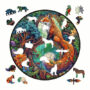 Hidden Shapes Puzzle: Round Fox Angel