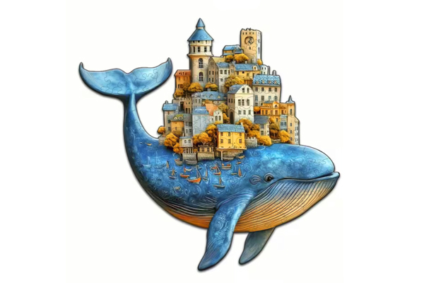 Hidden Shapes Puzzle - Whaleback City Hidden Shapes Puzzle - Whaleback City