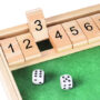 The Toy Factory Basic 1-12 Shut the Box Game The Toy Factory Basic 1-12 Shut the Box Game