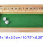 The Toy Factory Basic 1-12 Shut the Box Game The Toy Factory Basic 1-12 Shut the Box Game