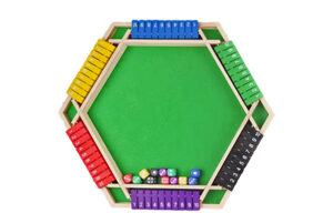 The Toy Factory Shut-the-Box 1-6 Player Game / Ages 6+