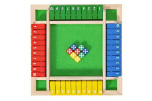 The Toy Factory Shut the Box 1-4 Player Game The Toy Factory Shut the Box 1-4 Player Game