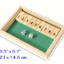 The Toy Factory Shut the Box - Basic Game The Toy Factory Shut the Box - Basic Game
