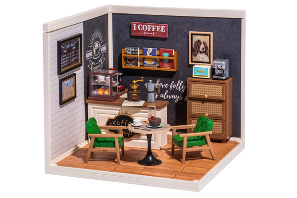 D-I-Y Miniature Super Creator Breezy Time Cafe D-I-Y Miniature Super Creator Breezy Time Cafe