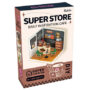 D-I-Y Miniature Super Creator Breezy Time Cafe D-I-Y Miniature Super Creator Breezy Time Cafe