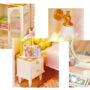 D-I-Y Miniature Super Creator Lovely Pink Bedroom D-I-Y Miniature Super Creator Lovely Pink Bedroom