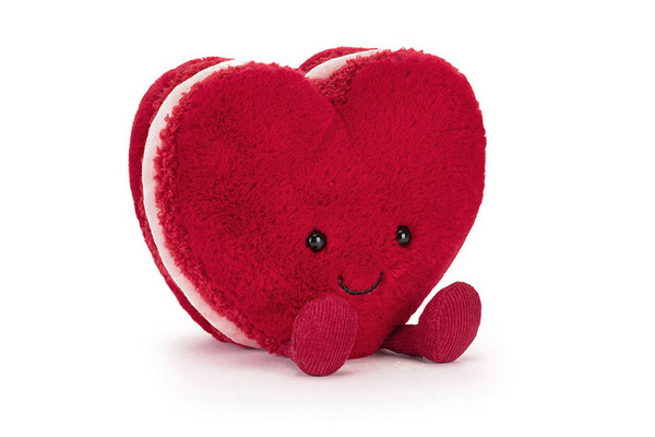 Jellycat Amuseables Arlette Heart Macaro Jellycat Amuseables Arlette Heart Macaro