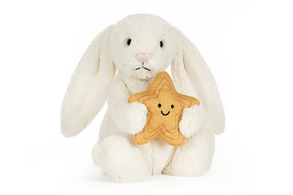 Cream Bunny with Star
