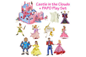 CASTLE IN THE CLOUDS PLUS PAPO PLAY SET
