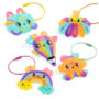 DJECO Artistic Plastic Kit - Kawaii Keyrings DJ09469