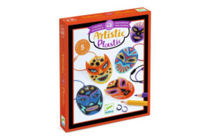 DJECO Artistic Plastic Kit - Wrestlers Keyrings DJ09486