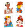 DJECO Paper Flowers - Young Girls in Flowers