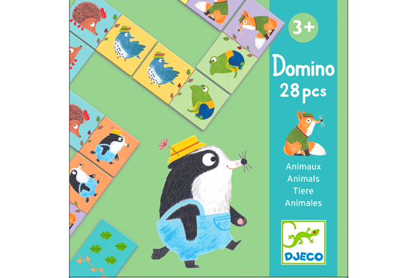 Animal Dominoes Game by DJECO Toys