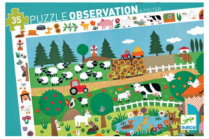 FARM OBSERVATION PUZZLE by DJECO Toys