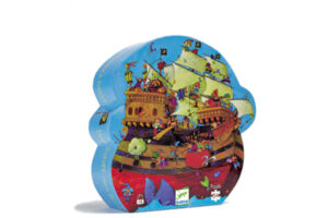 Pirates Silhouette Puzzle by DJECO Toys - BOX