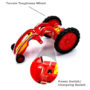 Hyper Runner Stunt Car - Red