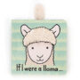 If I Were a Llama Board Book by Jellycat