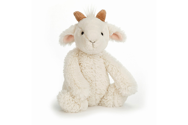 cuddly toy goat