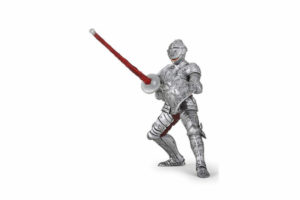 Knight in Armor with Movable Visor